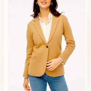 J Crew Schoolboy sweater blazer
